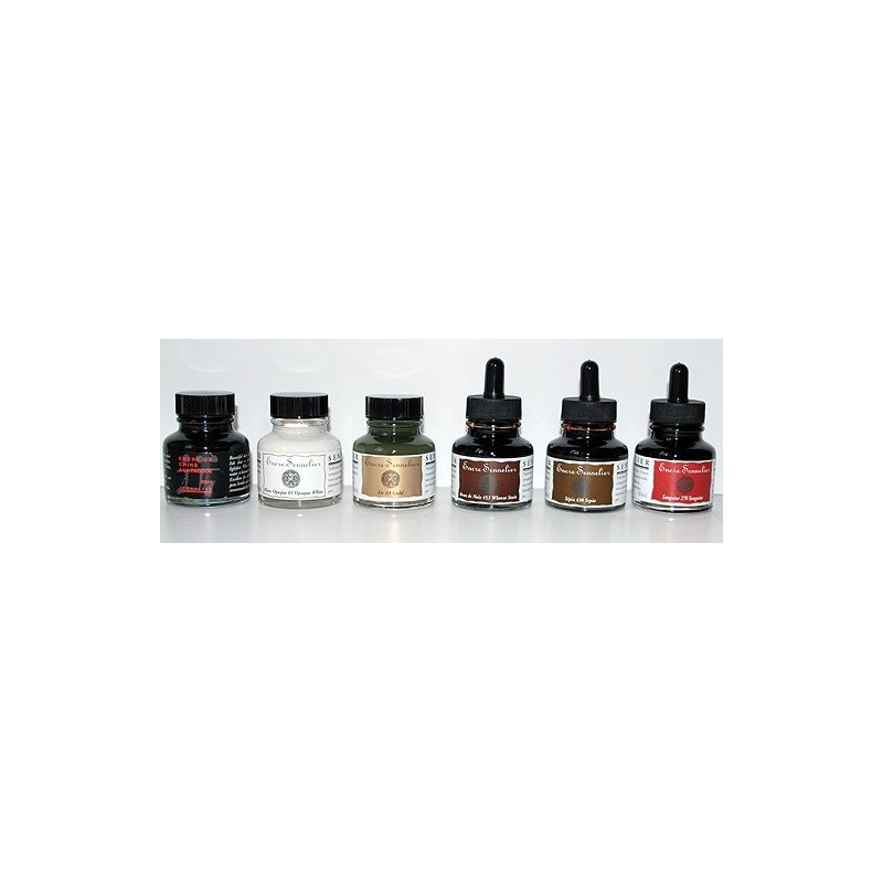 Encre Sennelier beaux arts, encre de chine Sennelier
