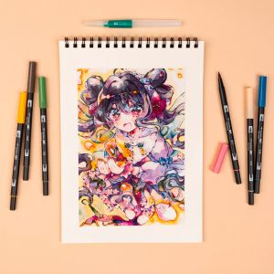 Set de 6 feutres ABT - Flower - édition limitée Tombow