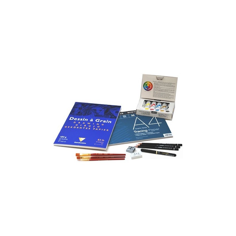 Kit dessin et gouache