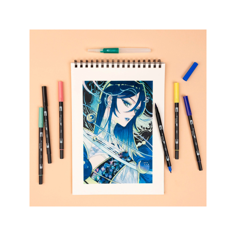 Set de 6 feutres Tombow ABT - Moon - édition limitée