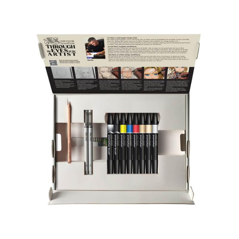 Coffret Manga Winsor & Newton Promarker