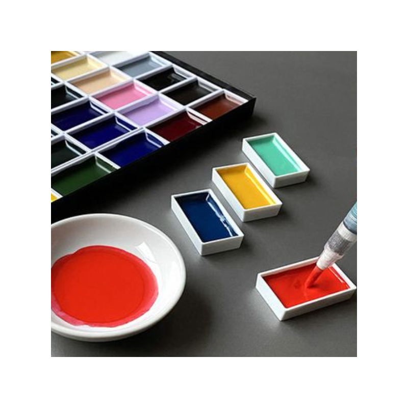 set 12 godets aquarelle Gansai Tambi Kuretake