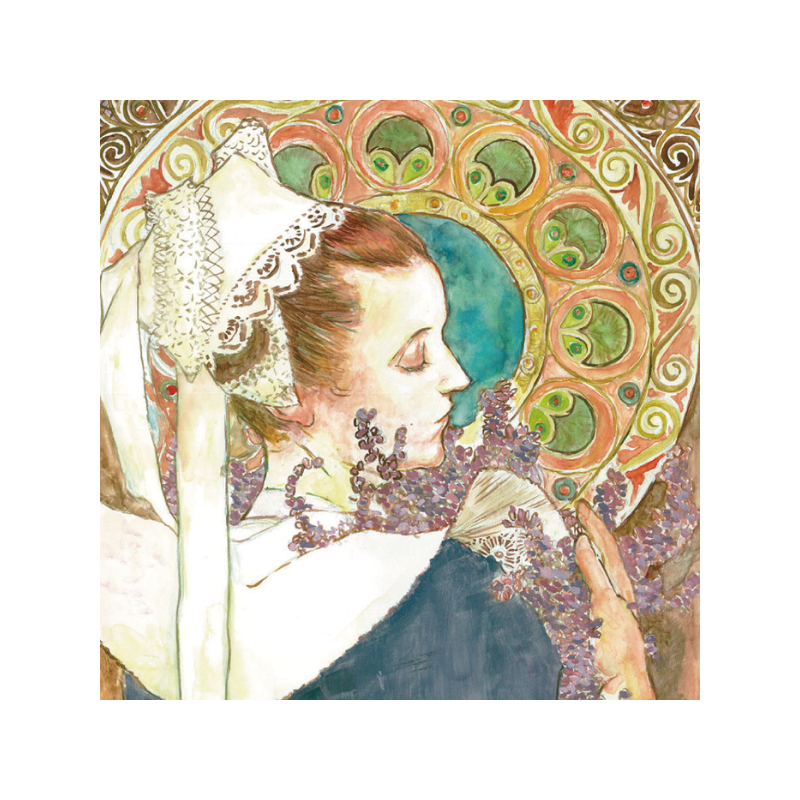 Boite 24 godets aquarelle japonaise Kuretake Gansai Tambi - Teintes Art déco