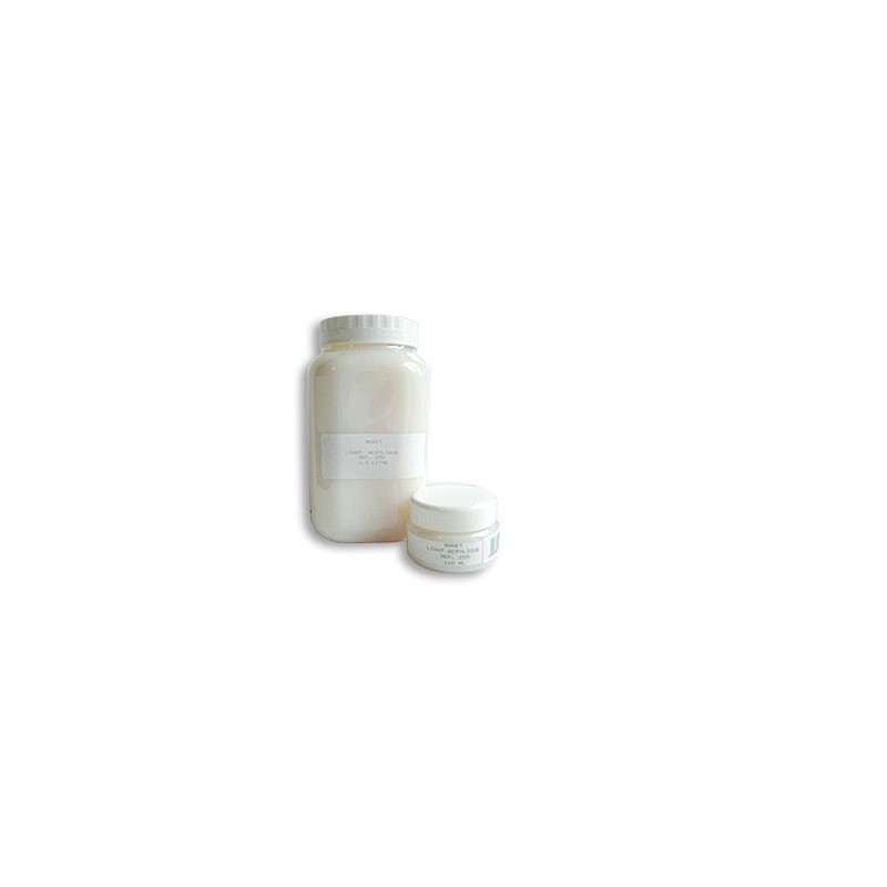 Liant acrylique satin pour peinture et colle