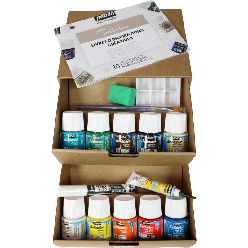 Tout le matériel pour la peinture sur tissu - Setacolor n°2