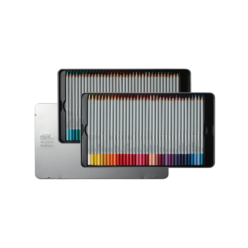 Winsor & Newton - Boîte 72 crayons de couleurs