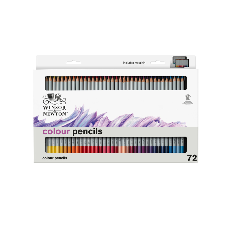 Assortiment 72 crayons de couleurs - Winsor & Newton