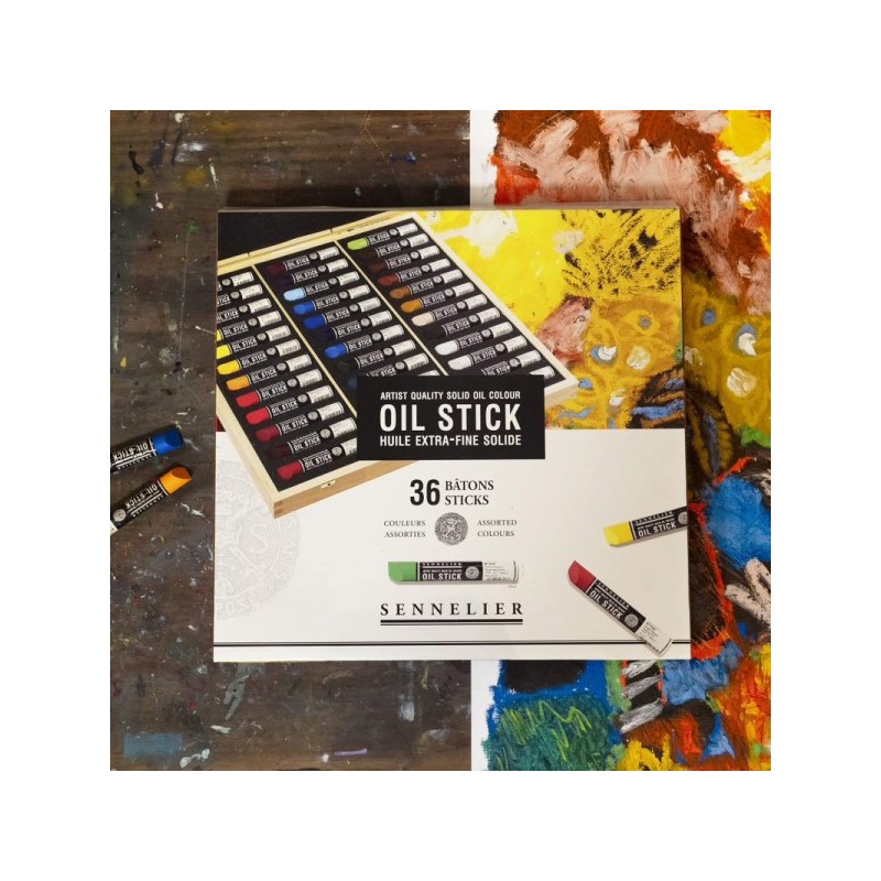 Coffret 36 batons Oil stick