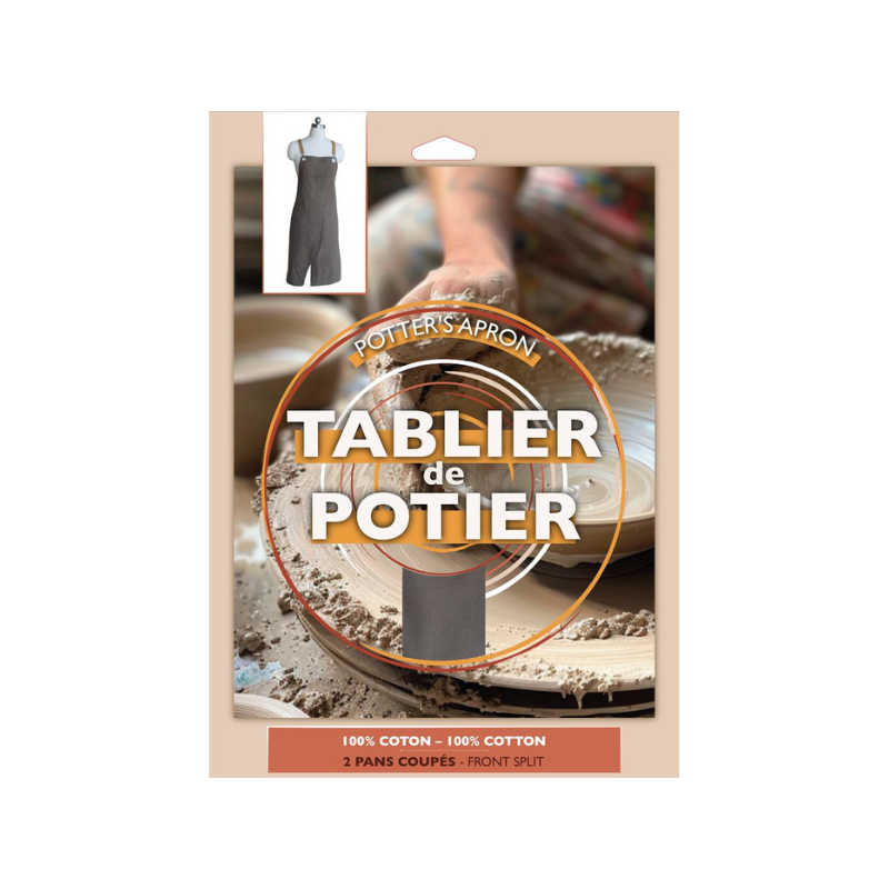 Tablier de potier en coton