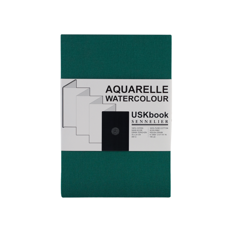 Carnet accordéon USKbook - 100% coton - Sennelier