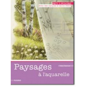 Paysages a l'aquarelle - Livre + calques