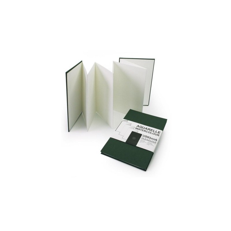 Carnet accordéon USKbook Sennelier - 100% coton grain torchon