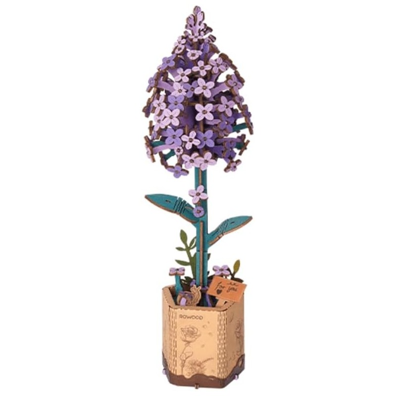 Maquette de fleur Rowood - Lila