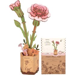 Maquette d'un oeillet rose - Rowood