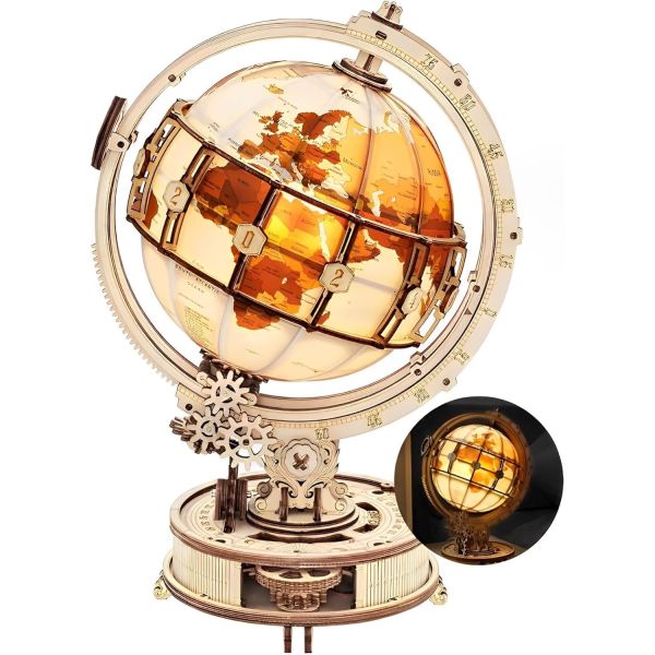 maquette globe lumineux - Rokr