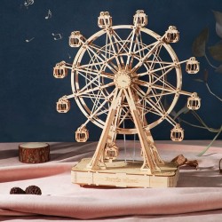 Maquette 3D en bois La grande roue