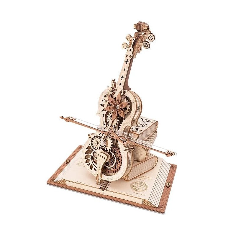 Maquette en bois Violoncelle magique- Rokr