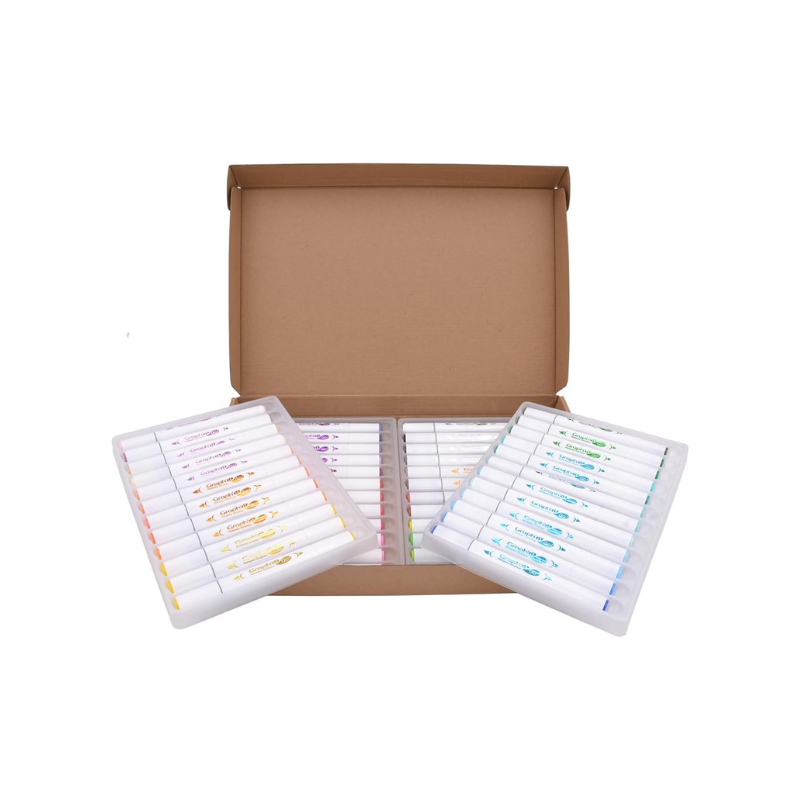 Set 48 marqueurs acrylique double-pointes - Graph'it