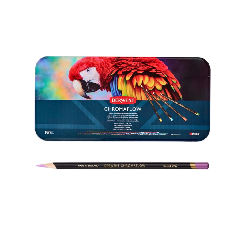 Assortiment de 150 crayons Chromaflow - Derwent