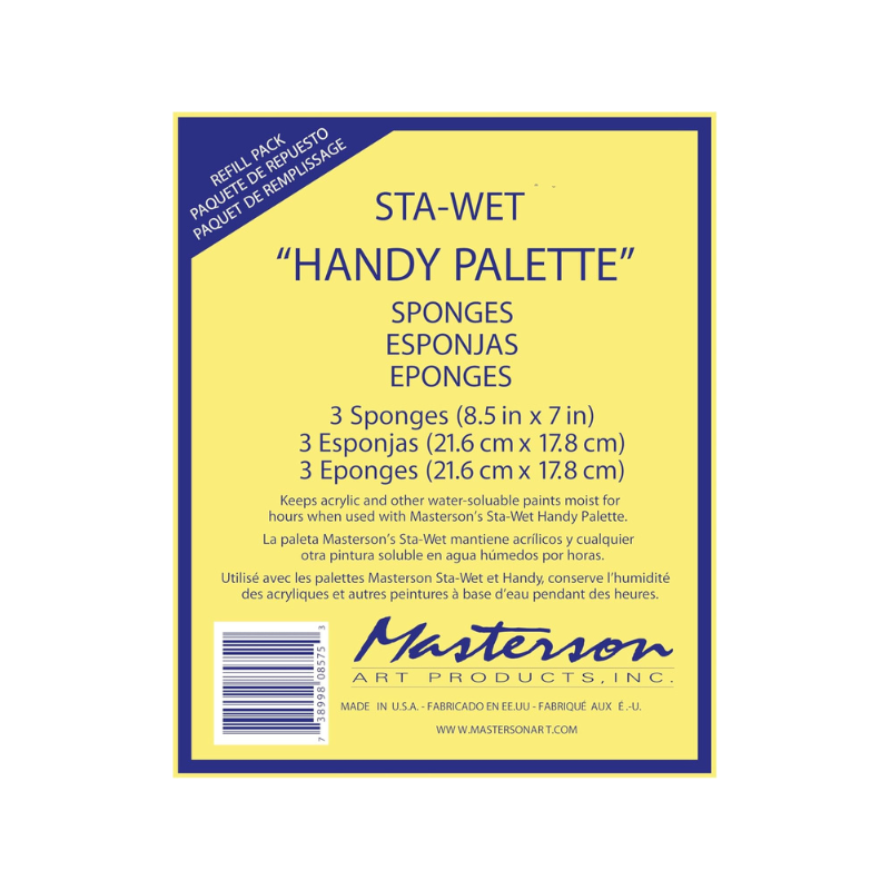 Recharge éponge pour palette humide Masterson Handy Sta-wet