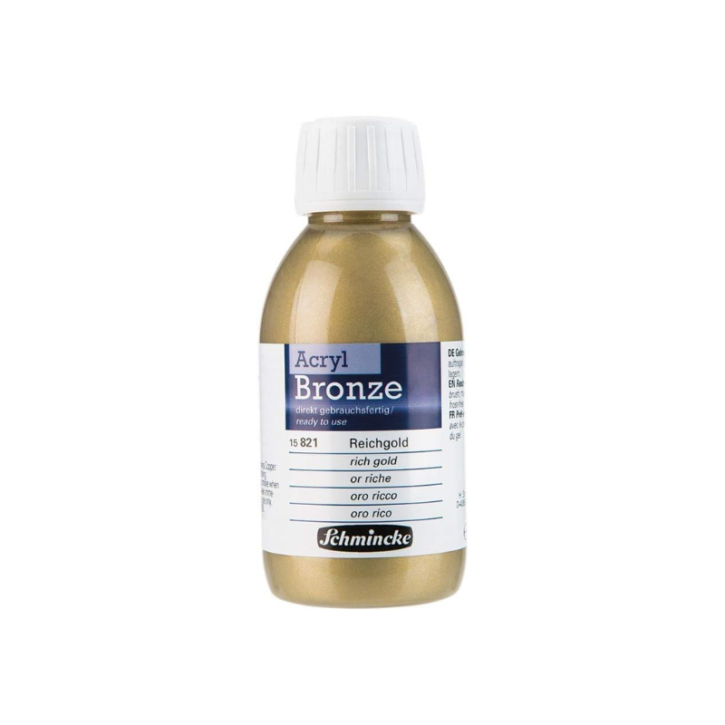 Couleurs bronzes acrylique Schmincke - Acryl bronze