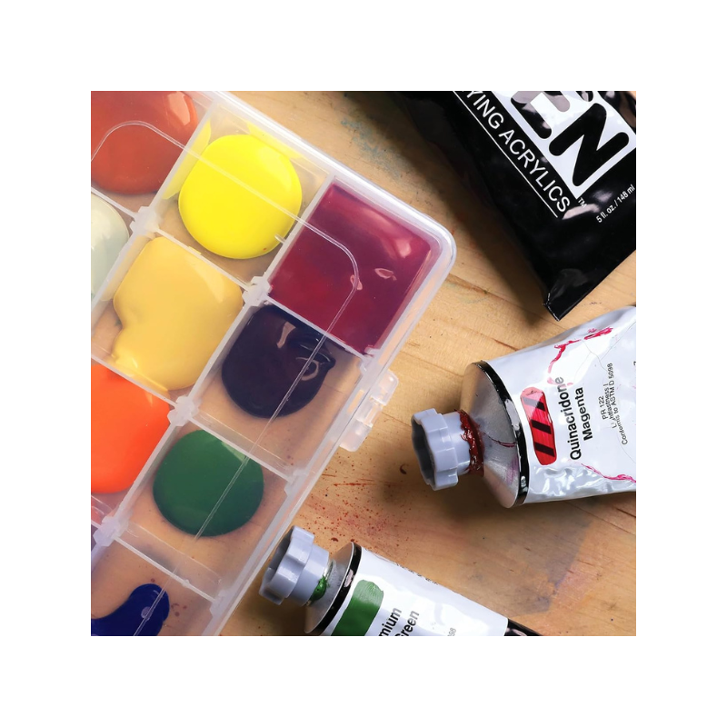 Peinture acrylique Golden Open - Kit intro 6 tubes + diluant