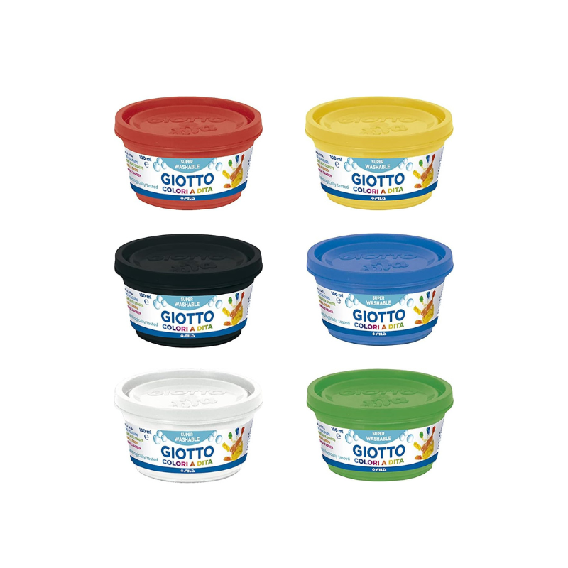 Coffret peinture enfant gouache aux doigts - Giotto
