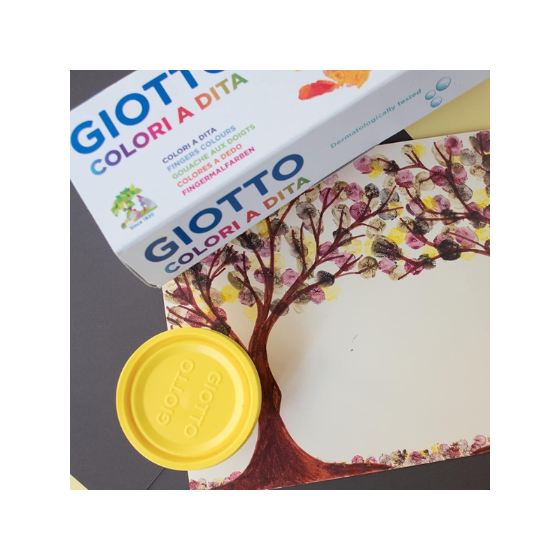 Kit gouache au doigt - Giotto