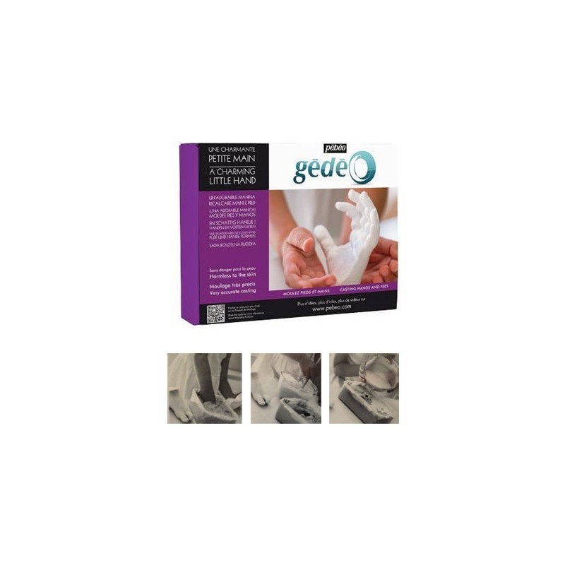Coffret "Une charmante petite main", moulage de main de bébé