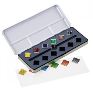 Test pack aquarelle extra-fine 6 demi-godets - Sennelier