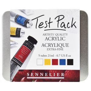 Test Pack acrylique extra-fine - Sennelier