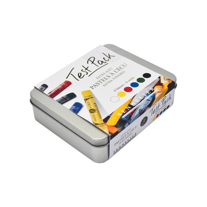 Test pack 6 pastels à l'écu - Sennelier