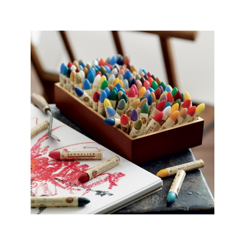 Test pack 6 oil pastels - Sennelier