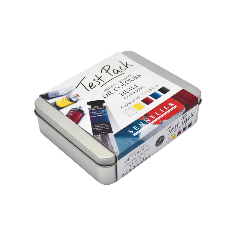 Huile extra-fine Sennelier - Test pack 5 tubes 21ml