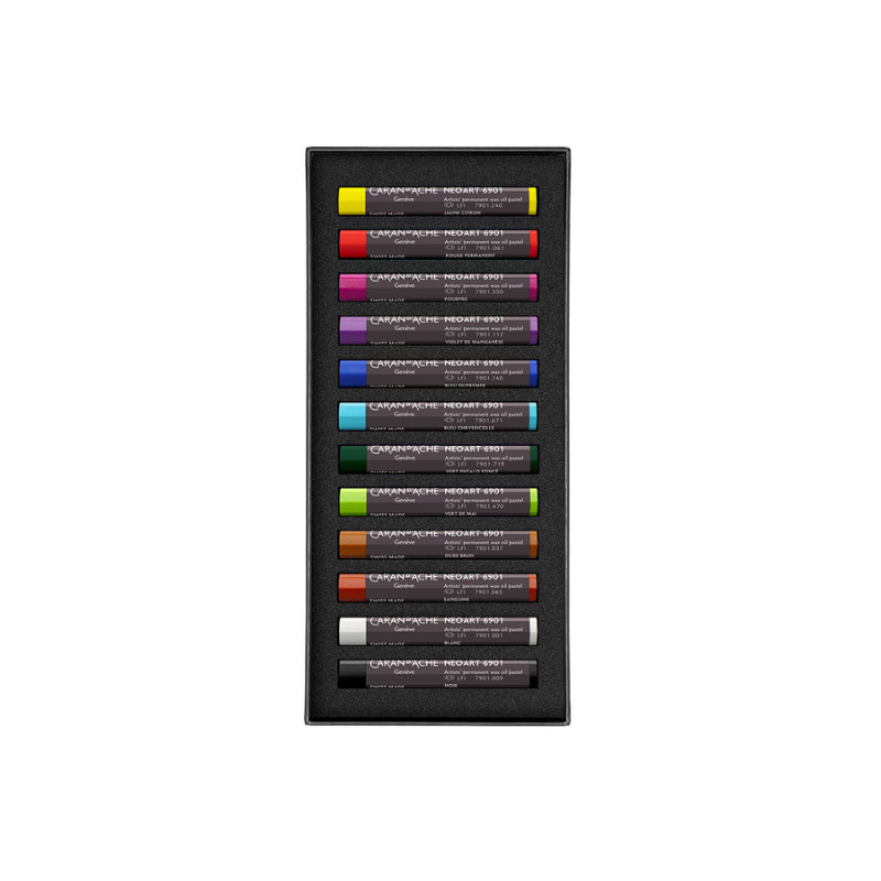 Set de 12 pastels Neoart 6901 - Caran d'Ache
