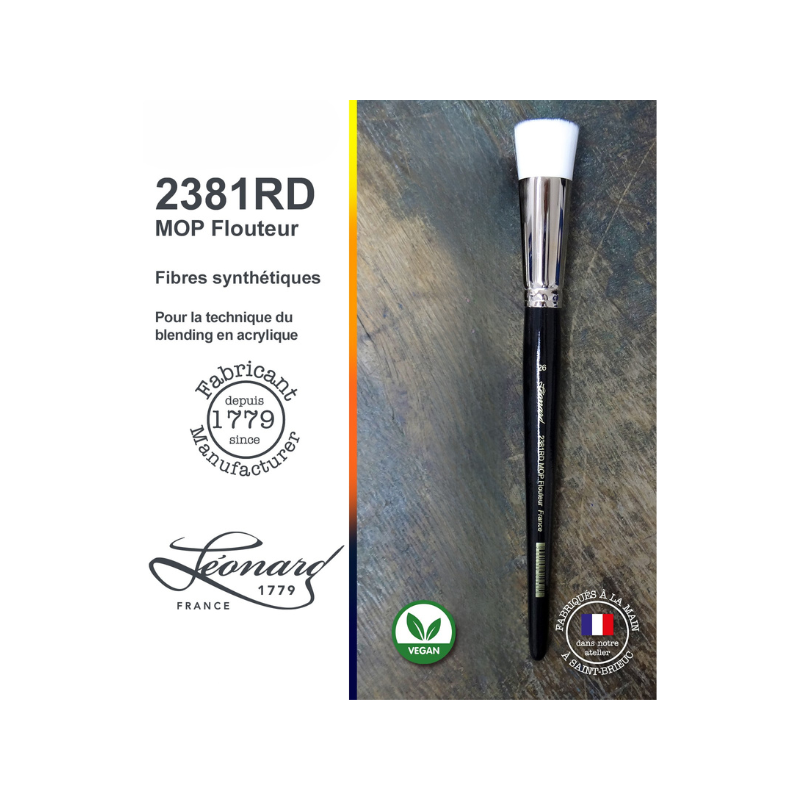 Pinceau MOP Flouteur Leonard - Série 2381RD