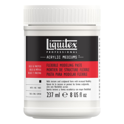 Médium de structure flexible Liquitex pour donner du relief aux peintures acryliques