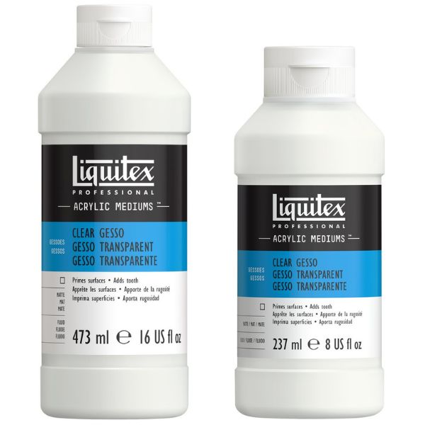 Gesso acrylique transparent Liquitex