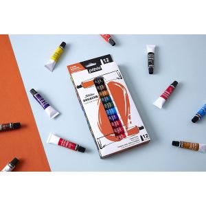 Kit de 12 tubes de gouache Studio Pebeo 12ml