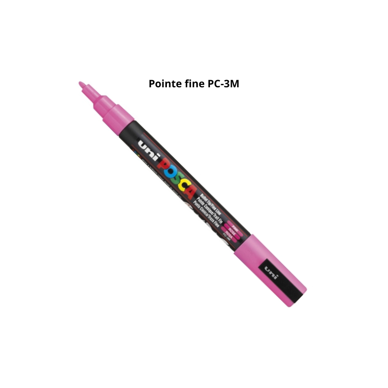 Set de 8 marqueurs POSCA pointe fine PC3M - Edition limitée Pop