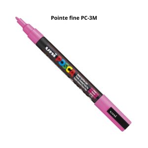 Set de 8 marqueurs POSCA pointe fine PC3M - Edition limitée Pop