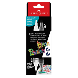 Set Black Edition Shake & Paint Marker - Faber Castell