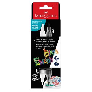 Set Black Edition Shake & Paint Marker - Faber Castell