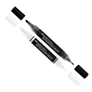 Set 2 marqueurs Black Edition Shake & Paint Marker - Faber Castell