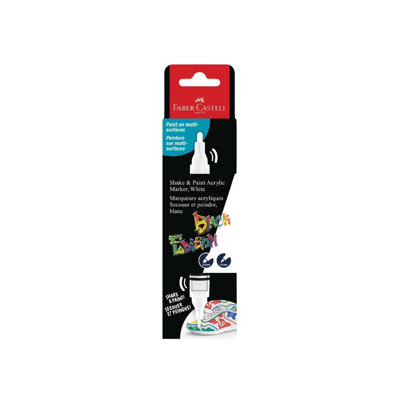 Set Black Edition Shake & Paint Marker - Faber Castell