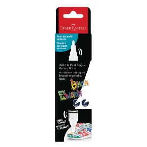 Set Black Edition Shake & Paint Marker -  Blanc - Faber Castell