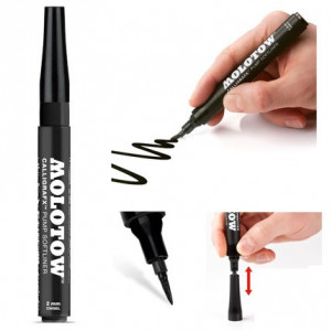 Feutre pinceau Molotow GRAFX rechargeable - Creastore