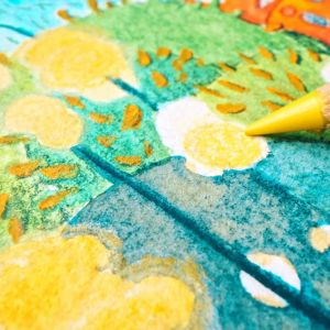 Crayons aquarellables permanents Derwent Inktense