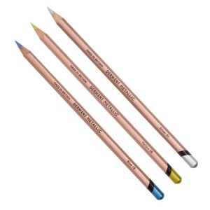 Crayons de couleurs métallique - Derwent