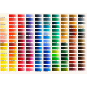 Nuancier peinture extra-fine professionnelle à l'huile Old Holland